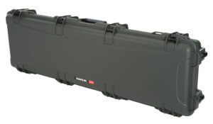 Nanuk 995-1006 995 Waterproof Olive Resin with Lockable Latches for Rifles 52″ L x 14.50″ W x 6″ H Interior Dimensions