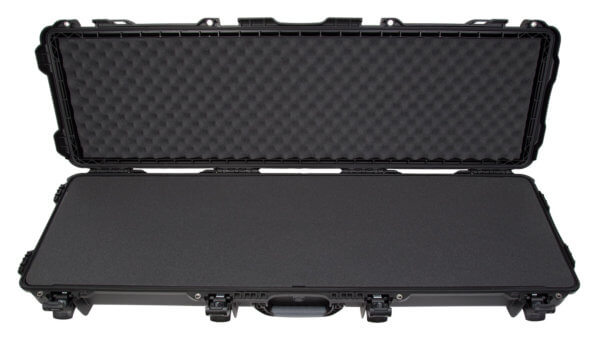 Nanuk 995-1001 995 Black Polymer with Foam Padding Wheels & Handle 52″ L x 14.50″ W x 6″ H Interior Dimensions