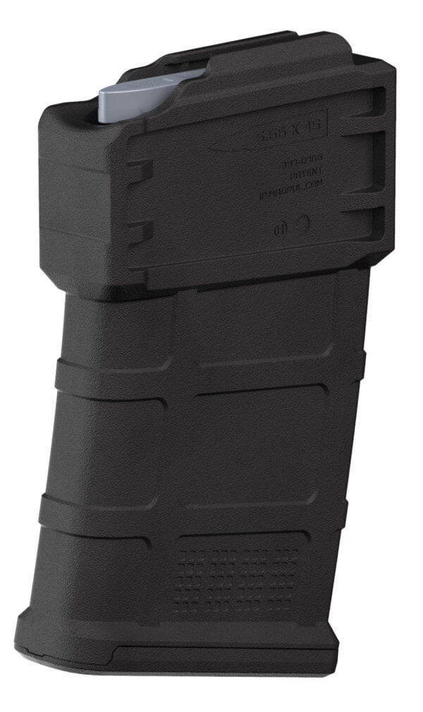 Magpul MAG1100-BLK PMAG 10 AC Black AICS 10rd 5.56x45mm NATO compatible with Short Action Magpul Hunter Stock