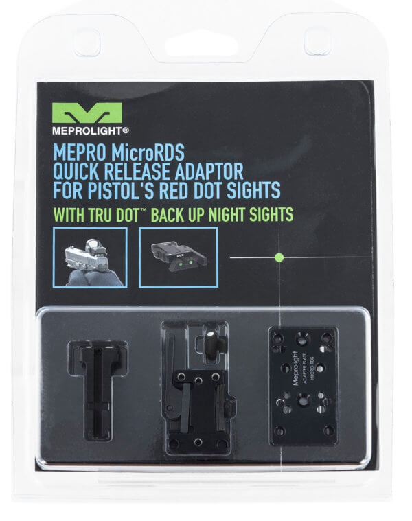 Meprolight USA 88071504 MIcroRDS S&W M&P  Black S&W M&P