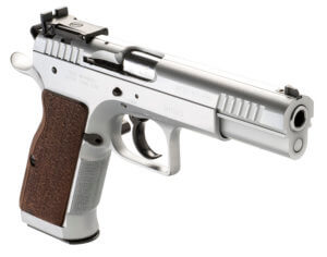 Italian Firearms Group TF-LIMPRO-40SF Limited Pro Small Frame 40 S&W 4.80″ 12+1 Hard Chrome Brown Polymer Grip