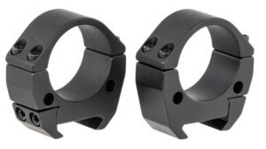 Talley TMS30L Modern Sporting Scope Ring Set For MSR Picatinny Rail Low 30mm Tube Black Anodized Aluminum