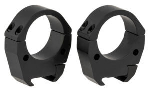 Talley TMS34H Modern Sporting Scope Ring Set For MSR Picatinny Rail High 34mm Tube Black Anodized Aluminum