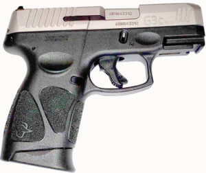 Taurus 1C3C939 G3C 9mm Luger 3.20″ 12+1 Stainless Steel Slide Black Polymer Grip