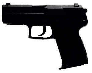 HK 81000344 USP Compact V1 SA/DA 45 ACP 3.78″ 8+1 (3) Black Black Steel Slide Black Polymer Grip Night Sights Decocker Safety
