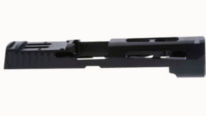 Rival Arms RA43G002A Slide Back Cover Plate Single Stack Black Anodized Aluminum for Glock 43