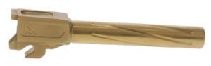 Rival Arms RA20P301E Precision Drop-In Barrel 9mm Luger 3.90″ Gold PVD Finish 4340H Steel Material for Sig P320 Carry