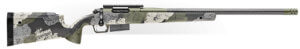 Springfield Armory BAW92465PRCGA Model 2020 Waypoint 6.5 PRC 3+1 24 Threaded/Fluted Steel  Mil-Spec Green Barrel/Rec  Evergreen Camo AG Composites Alpine Hunter Stock with Adj. Comb  TriggerTech Trigger  Radial Muzzle Brake  Scope Mount”