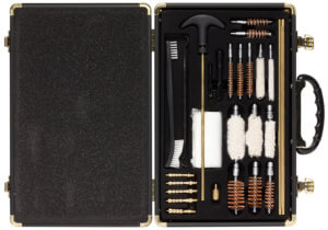 Browning 124303 Pistol Field Cleaning Kit Multi-Caliber Black/Gold/Orange