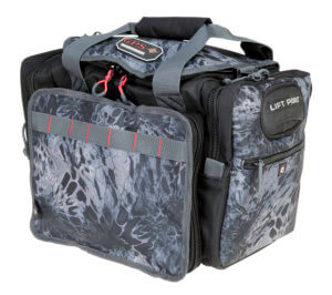 GPS Bags GPS1411MRBP Medium PRMYM1 Blackout Nylon with Lift Ports Storage Pockets Visual ID Storage System & Lockable Zippers Includes Two Ammo Dump Cups