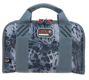 GPS Bags GPS1112PCPM Double Compact with Visual ID Storage System Mag Storage Pockets Lockable Zippers & PRYM1 Blackout Finish Holds Up To 1-2 Handguns Includes Ammo Dump Cup