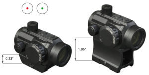 Trijicon 3100001 RMRcc  Matte Black 18.7×12.8mm 3.25 MOA Red LED Dot Reticle