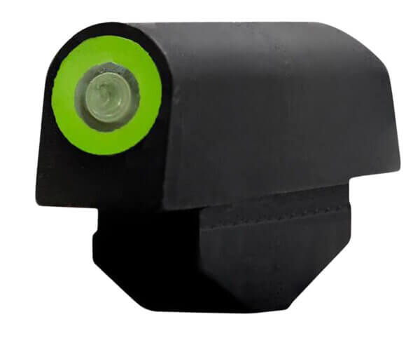 XS Sights RV0003N4G Standard Dot Revolver Front Sight-Smith & Wesson  Black | Green Tritium Green Outline Front Sight