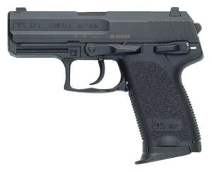 HK 81000338 USP Compact V1 40 S&W 3.58″ 10+1 (2) Black Blued Steel Slide Black Interchangeable Backstrap Grip