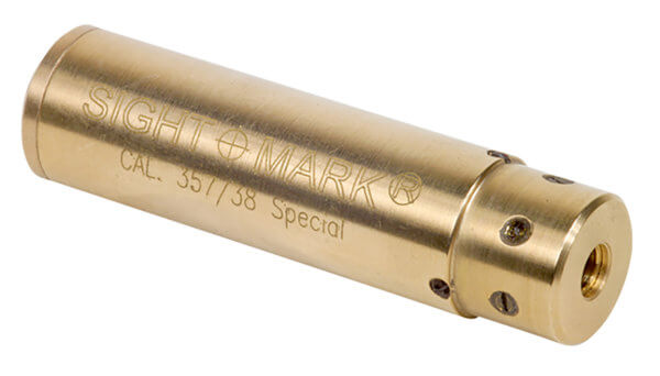 Sightmark SM39018 Boresight  Red Laser for 38 Special/357 Mag Brass Includes Battery Pack & Carrying Case