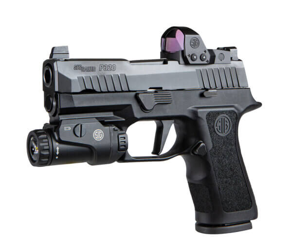 Sig Sauer Electro-Optics SOF12001 Foxtrot1X  Black Anodized Sig Sauer Handgun 450 Lumens White