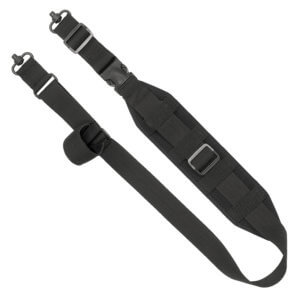 Caldwell 1131995 Max Grip Slim Sling with Black Finish 20″-41″ OAL 1.50″ W & Adjustable Design for Rifles