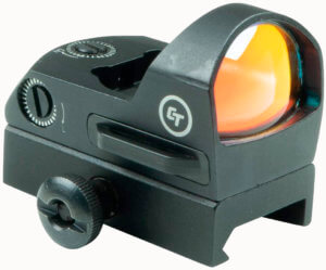 Crimson Trace 0101940 RAD Pro Matte Black 1x 24mm x 15.5mm 3 MOA Red Dot Reticle 3 MOA Dot Full Sized Handguns Features CT Radiant Ambient Light Sensor