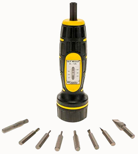 Wheeler 1136022 Fat Stix Torque Wrench Set Black/Yellow Universal