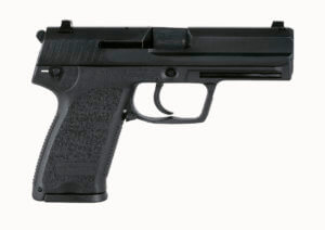 HK 81000317 USP V1 40 S&W 4.25″ 10+1 (3) Black Blued Steel Slide Black Polymer Grip Night Sights SA/DA