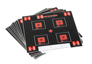 Hornady 9963 Lock-N-Load Target Grid Hanging Paper Black/Red White 10 Pack
