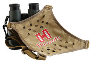 Hornady 99121 Binocular Harness Tan/Red Logo Elastic Straps
