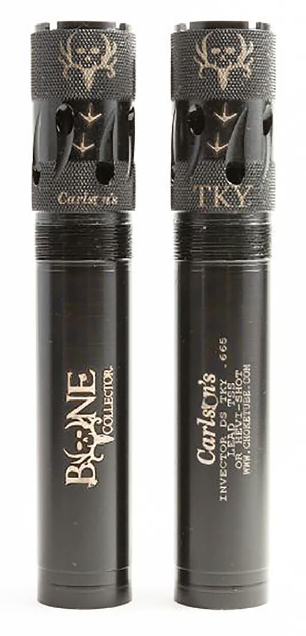 Carlson’s Choke Tubes 80180 Bone Collector  12 Gauge Turkey Extended Ported 17-4 Stainless Steel