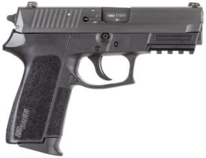 Sig Sauer E20229BSS SP2022 Full Size 9mm Luger 3.90″ 15+1 Black Black Nitride Stainless Steel Black Polymer Grip Night Sight