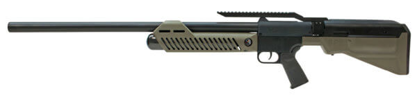 Umarex USA 2252635 Hammer PCP .50 Cal 2 Shot Black Barrel & Receiver OD Green Fixed Synthetic Stock AR Magpul Style Grip