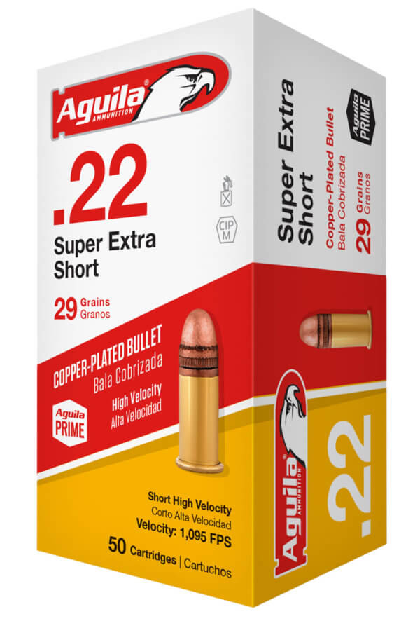 Aguila 1B222500 Competition Target 22 LR 40 gr Lead Solid Point 50rd Box
