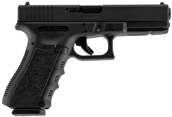 Glock UI2250203 G22 Gen3 40 S&W 4.49″ Barrel 15+1 Black Frame & Slide Finger Grooved Rough Texture Polymer Grip Safe Action Trigger (US Made)