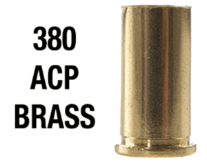 Winchester Ammo WSC380AU 380 ACP Handgun Brass 100 Per Bag