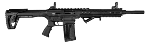 Landor Arms LDLND1171218 AR-Shotgun 12 Gauge 18.50″ 5+12+1 Black Black Synthetic Stock Right Hand