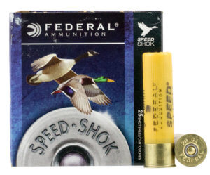 Federal WF2093 Speed-Shok Waterfowl 20 Gauge 3″ 7/8 oz 3 Shot 25rd Box