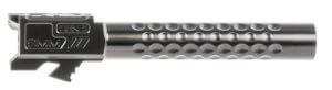 Rival Arms RA20G201A Precision Drop-In Barrel 9mm Luger 4.02″ Black PVD Finish 416R Stainless Steel Material with Fluting for Glock 19 Gen3-4