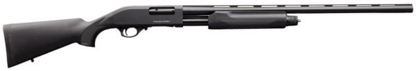 Charles Daly 930198 301  12 Gauge 3 4+1 28″ Vent Rib Blued Barrel  Black Anodized Aluminum Receiver  Black Synthetic Stock  Auto Ejection  Includes 3 Chokes”