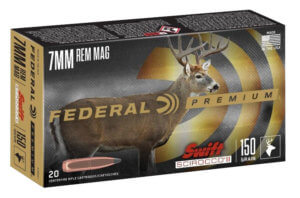 Federal P7RSS1 Premium  7mm Rem Mag 150 gr Swift Scirocco II 20rd Box