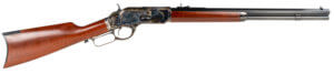 Taylors & Company 200FDE 1873 Taylor Tuned 357 Mag 10+1 20″ Walnut Fixed Pistol Grip Stock Color Case Hardened Right Hand