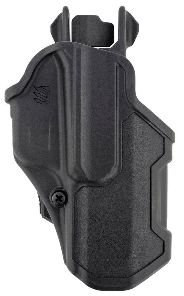Blackhawk 410713BKR T-Series L2C Non-Light Bearing OWB Black Polymer Belt Loop/Clip Fits Glock 21 Fits Glock 37 Fits Glock 20 Fits Glock 38 Right Hand
