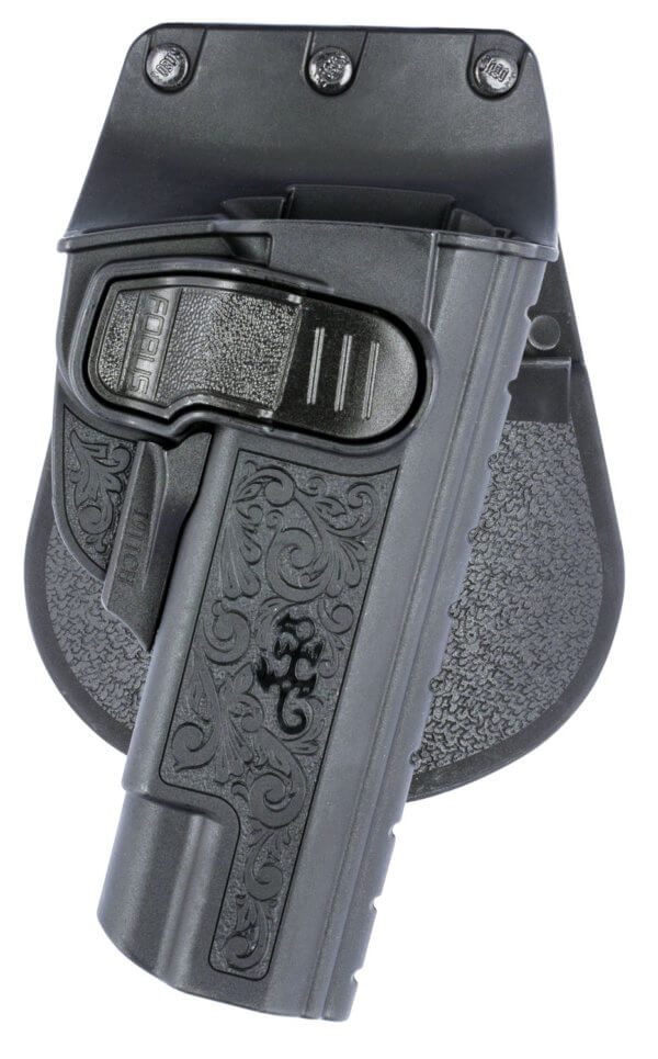 Blackhawk 410713BKR T-Series L2C Non-Light Bearing OWB Black Polymer Belt Loop/Clip Fits Glock 21 Fits Glock 37 Fits Glock 20 Fits Glock 38 Right Hand