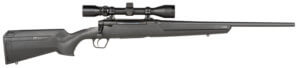 Savage Arms 57474 Axis XP Compact 6.5 Creedmoor 4+1 20″ Matte Black Barrel/Rec Synthetic Stock Includes Weaver 3-9x40mm Scope