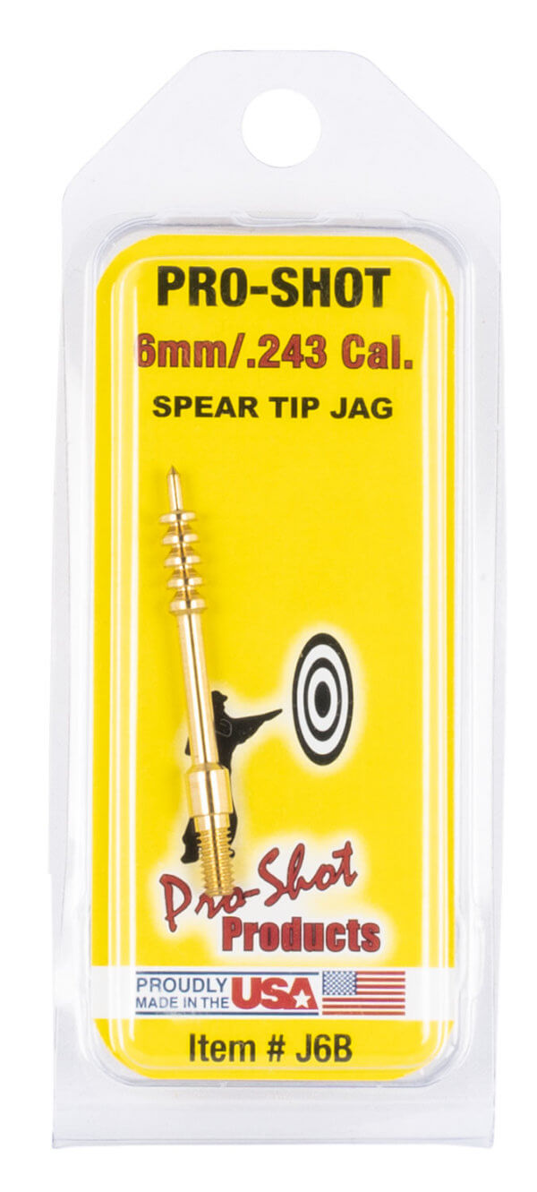 Pro-Shot J6B Jag  6mm Rifle #8-32 Thread Spear Tip Brass