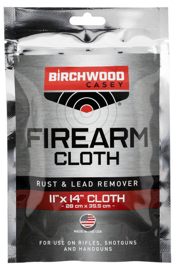 Birchwood Casey GCLTHLG Firearm Cloth  Large Treated Cotton 11 x  14″”