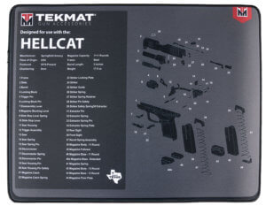 TekMat TEKR20HELLCAT Ultra Premium Cleaning Mat  Springfield Hellcat Parts Diagram 15″ x 20″