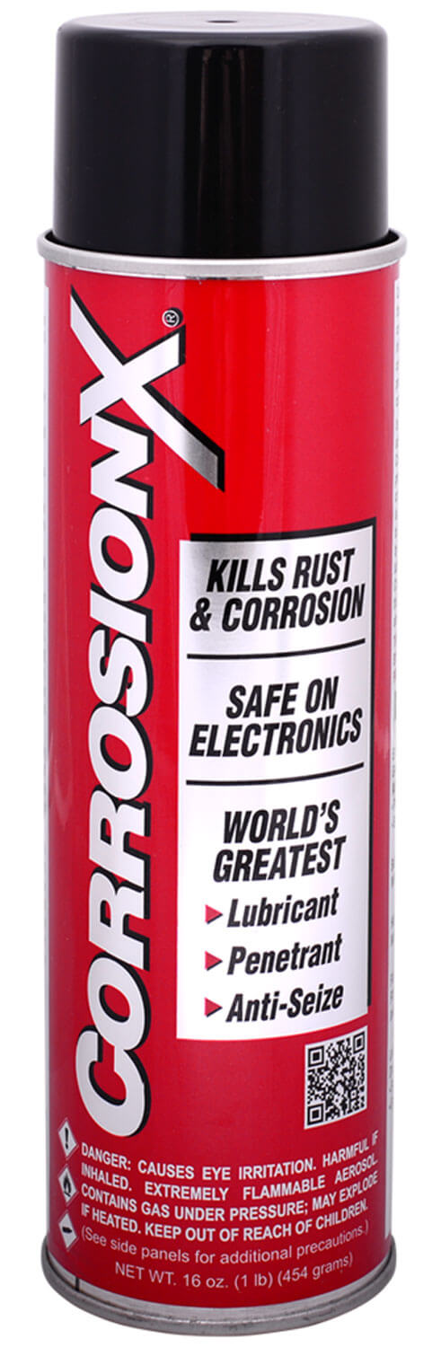 Corrosion Technologies 90102 CorrosionX  Cleans  Lubricates  Prevents Rust & Corrosion 16 oz Aerosol