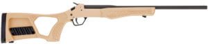Rossi SSP1TAN Tuffy Youth 410 Gauge 18.50″ 1 Matte Black Tan Fixed Thumbhole Stock Right Hand