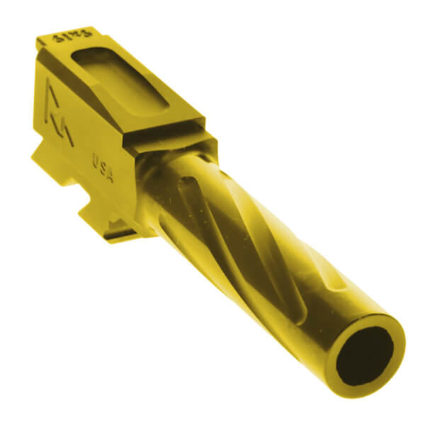 Rival Arms RA20P501E Precision Drop-In Barrel 9mm Luger 5″ Gold PVD Finish 4340H Steel Material for Sig P320 X-Five