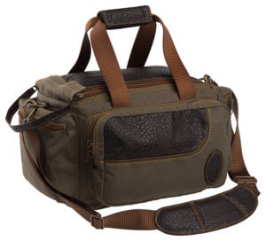 Browning 121504841 Laredo Shooter’s Bag Olive Canvas/Leather