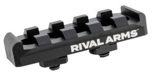 Rival Arms RA92MLQ7A Picatinny Rail M-LOK Mount with QD Sling Mount  Black Anodized