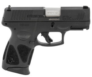 Taurus 1-G3C931-MA G3c *MA Compliant 9mm Luger 3.20″ (3) 10+1 Black Polymer Frame Matte Black Steel Slide Black Polymer Grip